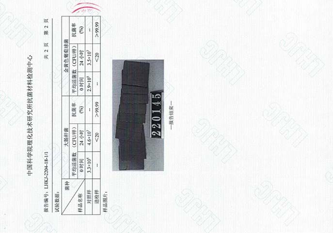 医用门抗菌报告