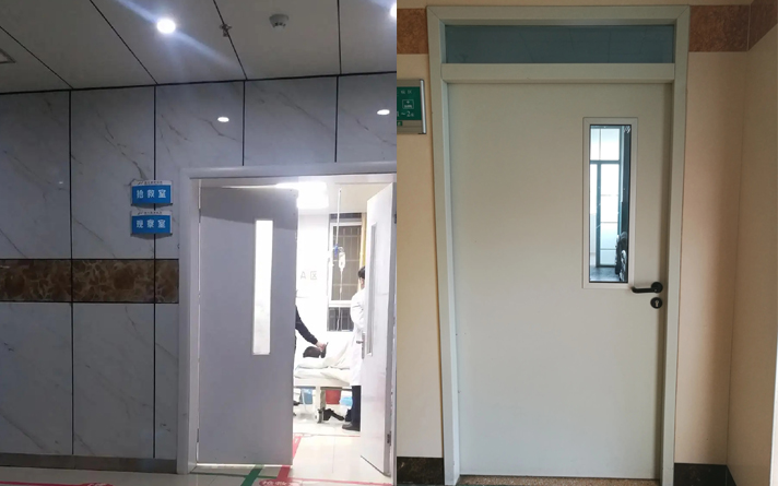 【医贝尔]有话说_买门一定要选防水防潮的医院病房抗菌专用木门